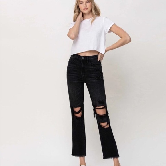 Flying Monkey Super High Rise Jeans - Picture 1 of 6
